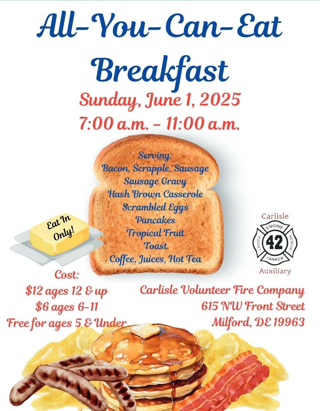 June Breakfast Flyer