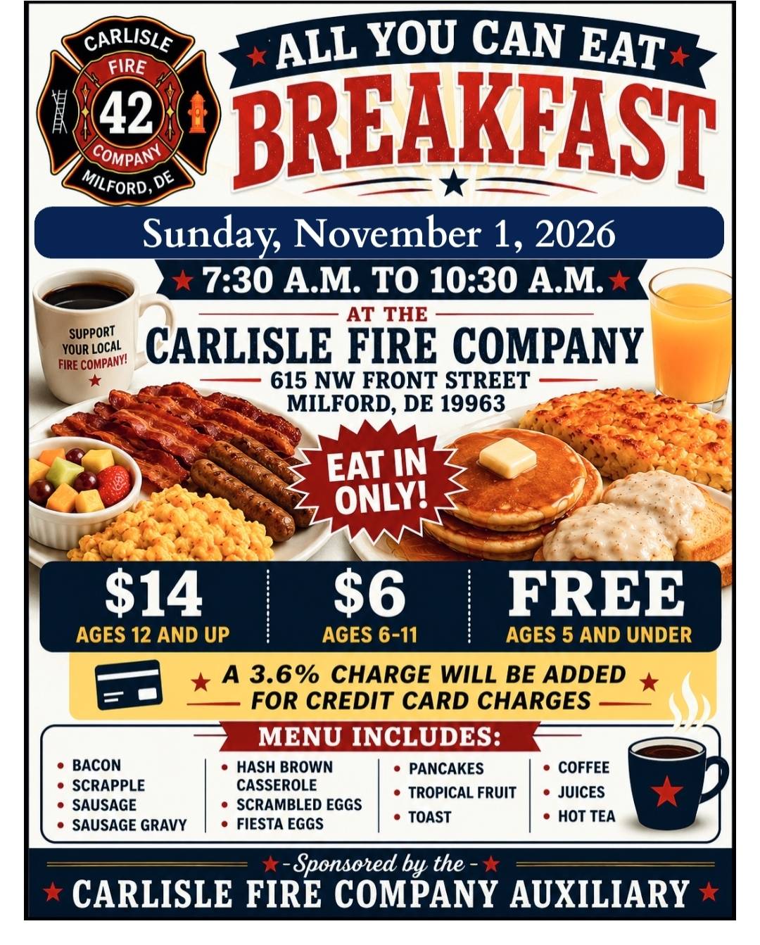 All You Can Eat Breakfast
